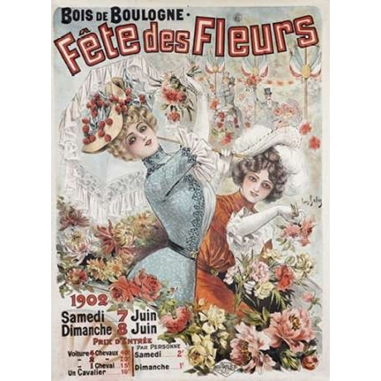 Fete Des Fleurs Poster Print by Louis Galice-VARPDX264905 Image 2