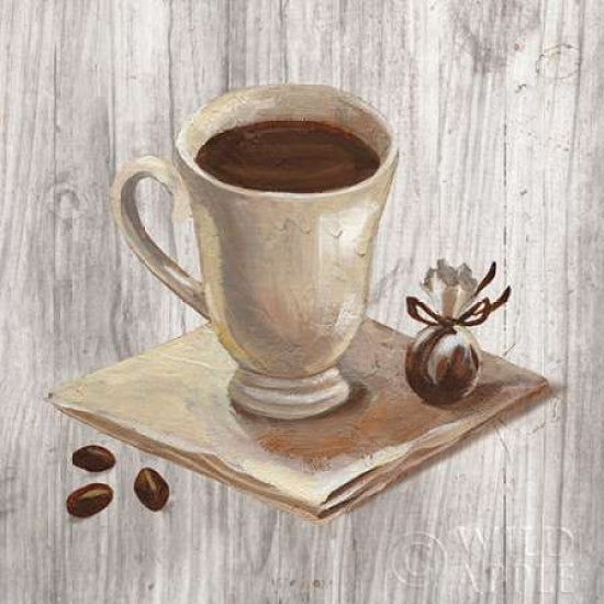 Coffee Time IV on Wood Poster Print by Silvia Vassileva-VARPDX26511 Image 1