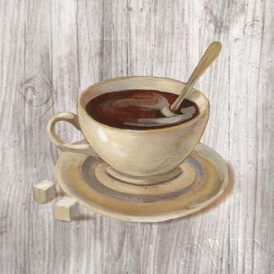 Coffee Time VI on Wood Poster Print by Silvia Vassileva-VARPDX26513 Image 2