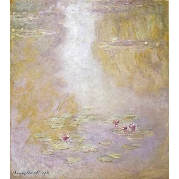 Water Lilies Giverny Poster Print by Claude Monet-VARPDX265245 Image 2