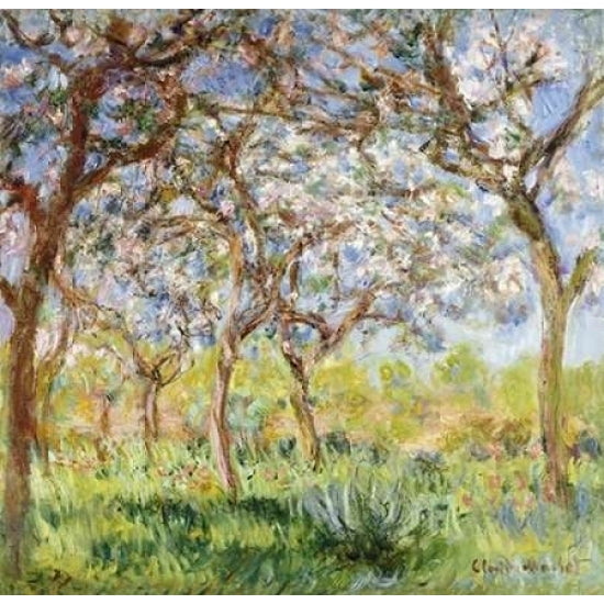 Spring at Giverny Poster Print by Claude Monet-VARPDX265264 Image 1