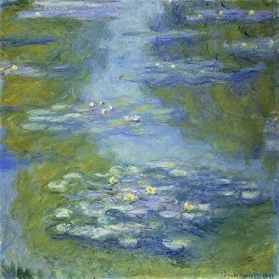 Water Lilies Poster Print by Claude Monet-VARPDX265267 Image 1