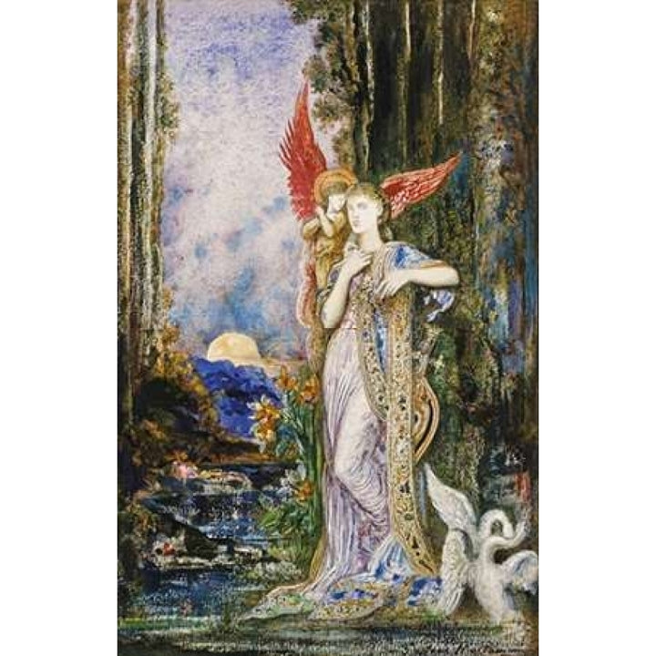 Inspiration Poster Print by Gustave Moreau-VARPDX265284 Image 2