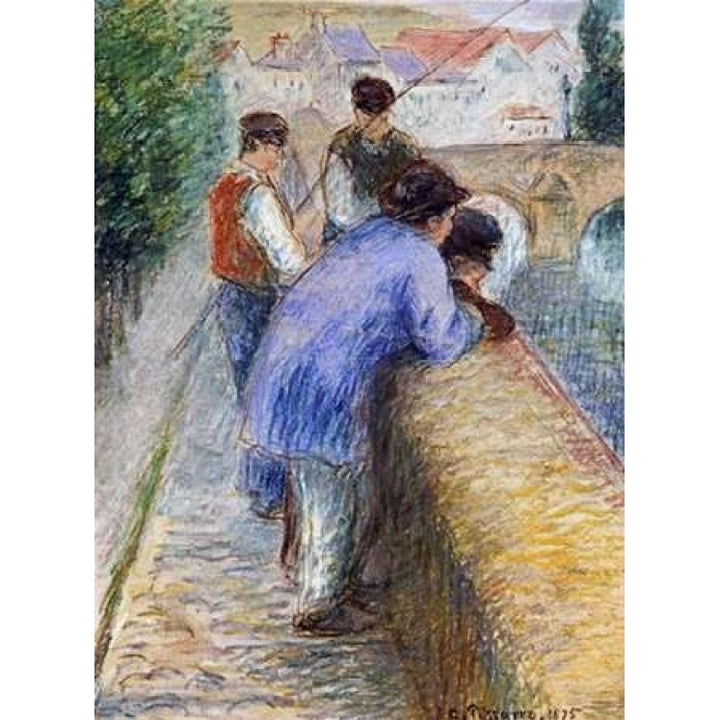 Fishermen Poster Print by Camille Pissarro-VARPDX265354 Image 2