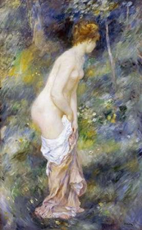 Standing Bather Poster Print by Pierre-Auguste Renoir-VARPDX265425 Image 1