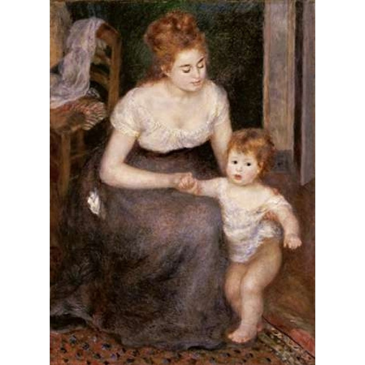 The First Step Poster Print by Pierre-Auguste Renoir-VARPDX265416 Image 2