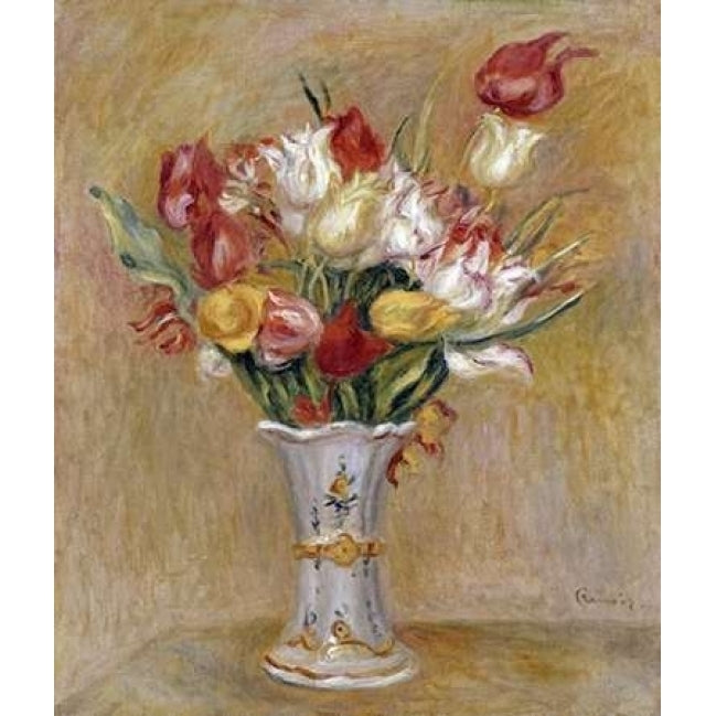 Tulipes Poster Print by Pierre-Auguste Renoir-VARPDX265424 Image 1