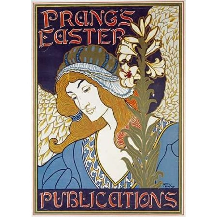 Prangs Easter Publications Poster Print by Louis Rhead-VARPDX265458 Image 1