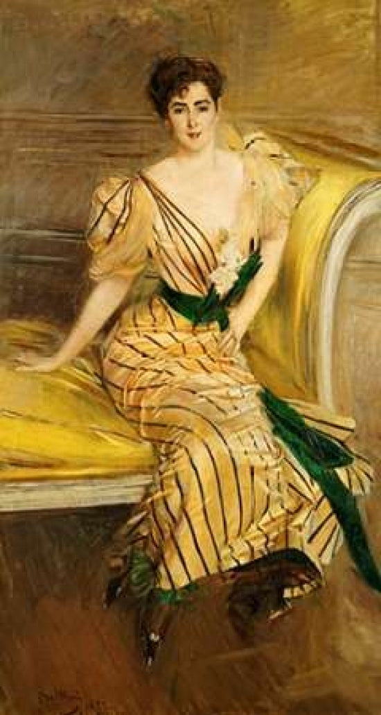 Portrait of Madame Josephina Alvear De Errazuriz Poster Print by Giovanni Boldini-VARPDX265956 Image 1