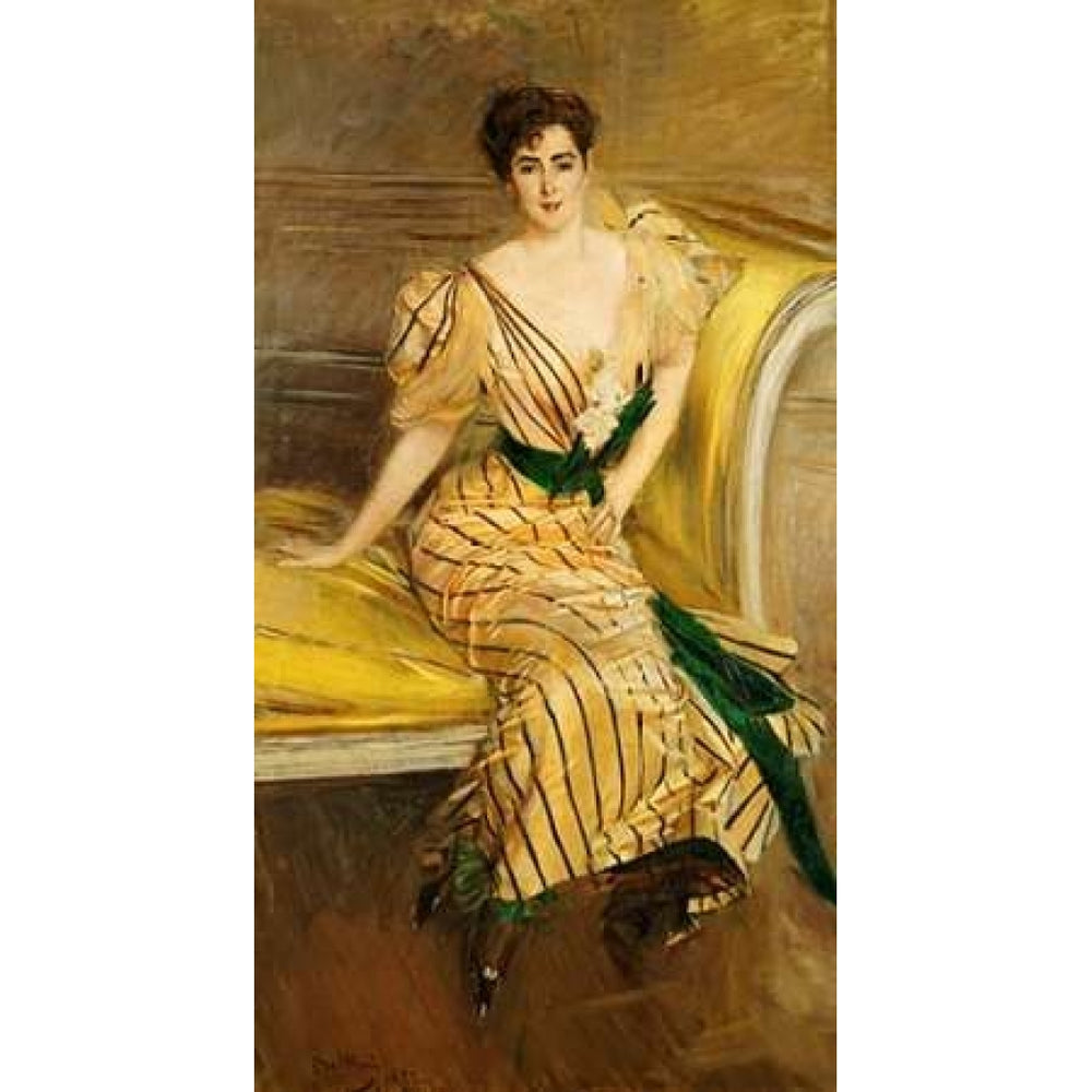 Portrait of Madame Josephina Alvear De Errazuriz Poster Print by Giovanni Boldini-VARPDX265956 Image 2