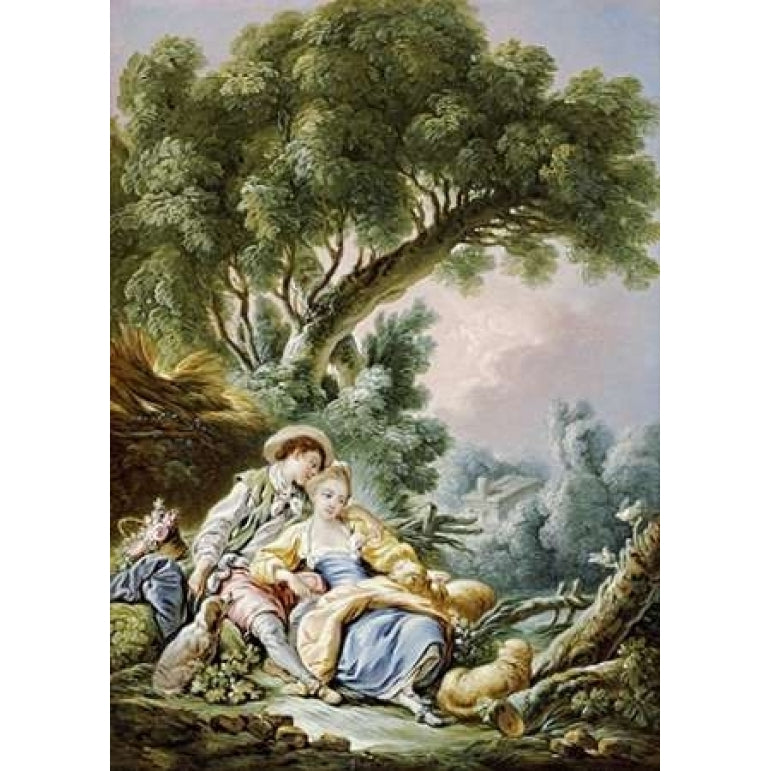 The Rest. Pensent-Ils a Ce MoutonPoster Print by Francois Boucher-VARPDX265971 Image 2