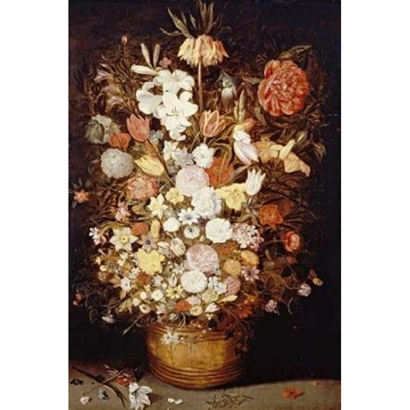 A Crown Imperial a Peony and Other Flowers Poster Print by Jan Brueghel the Younger -VARPDX266002 Image 2