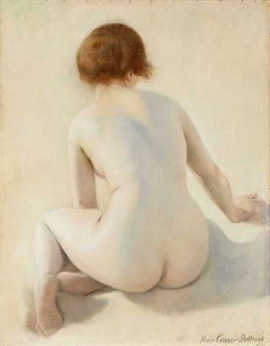 A Nude Poster Print by Pierre Carrier-Belleuse-VARPDX266048 Image 1