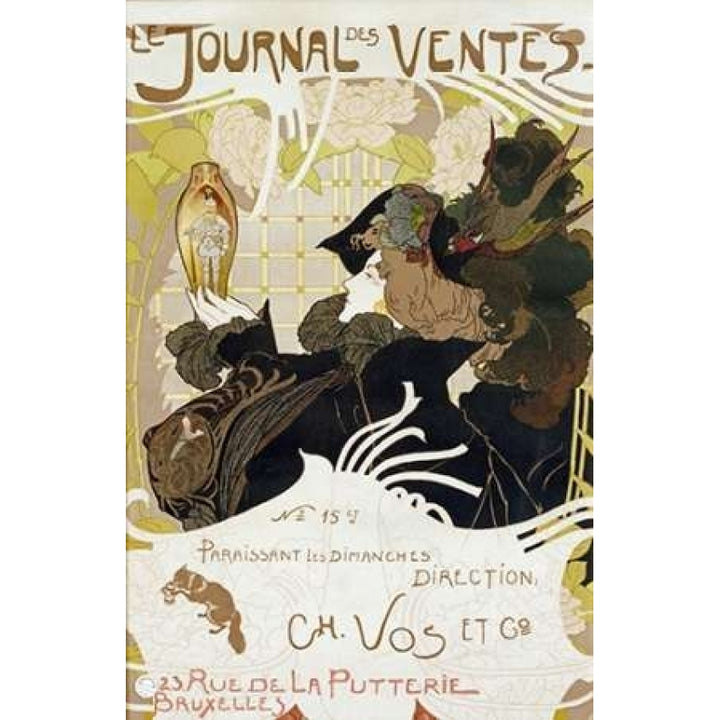 Le Journal Des Ventes Poster Print by Georges De Feure-VARPDX266165 Image 1