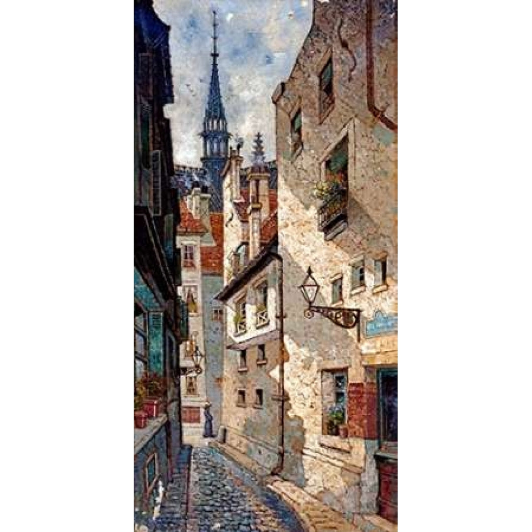 Rue Des Chartres Old Paris Poster Print by Dewin Deakin-VARPDX266188 Image 1