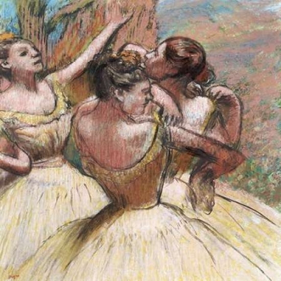 Three Dancers Poster Print by Edgar Degas-VARPDX266202 Image 2