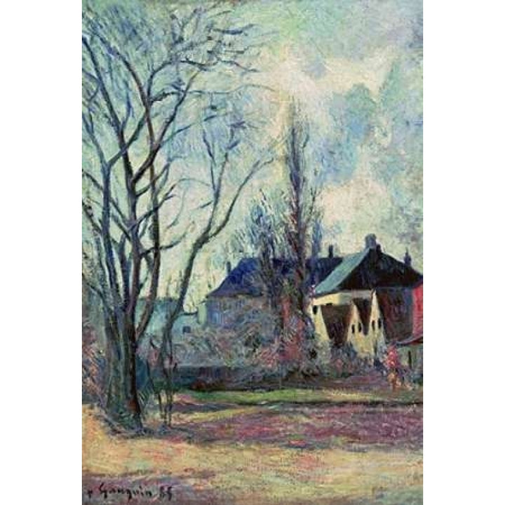 Winter Landscape at Copenhagen Poster Print by Paul Gauguin-VARPDX266371 Image 1