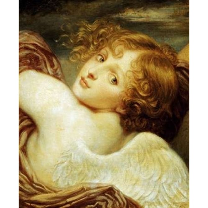 Cupid Poster Print by Jean-Baptiste Greuze-VARPDX266429 Image 1