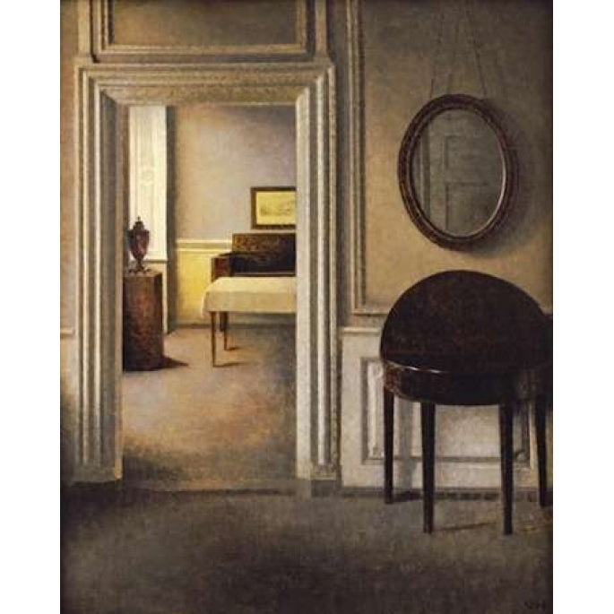 The Music Room 30 Strandgade Poster Print by Vilhelm Hammershoi-VARPDX266486 Image 1