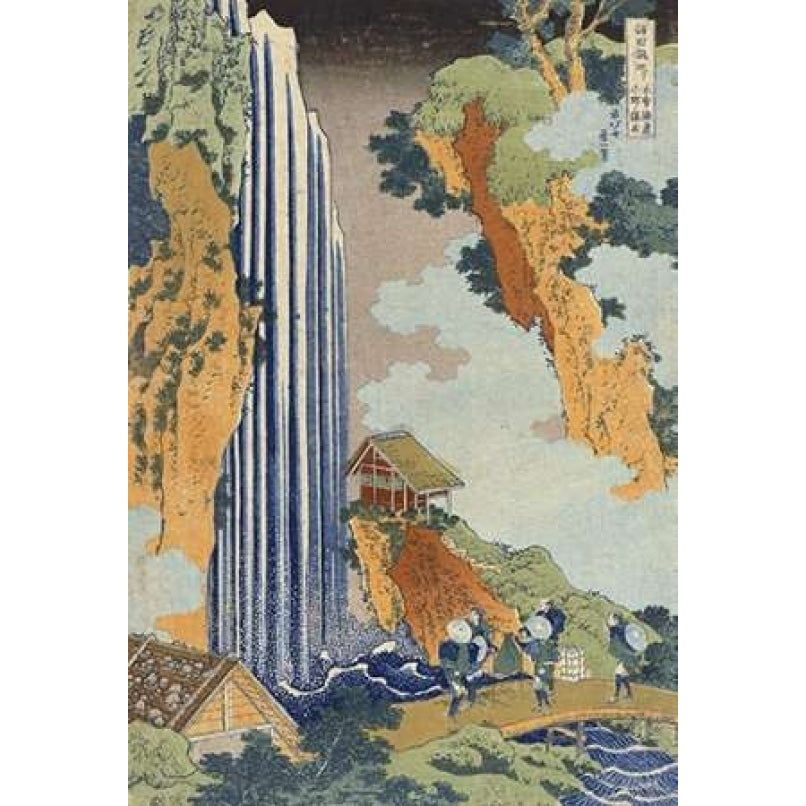 Ono Waterfall The Kiso Highway Poster Print by Hokusai -VARPDX266566 Image 2