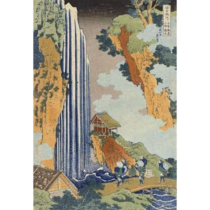 Ono Waterfall The Kiso Highway Poster Print by Hokusai -VARPDX266566 Image 1