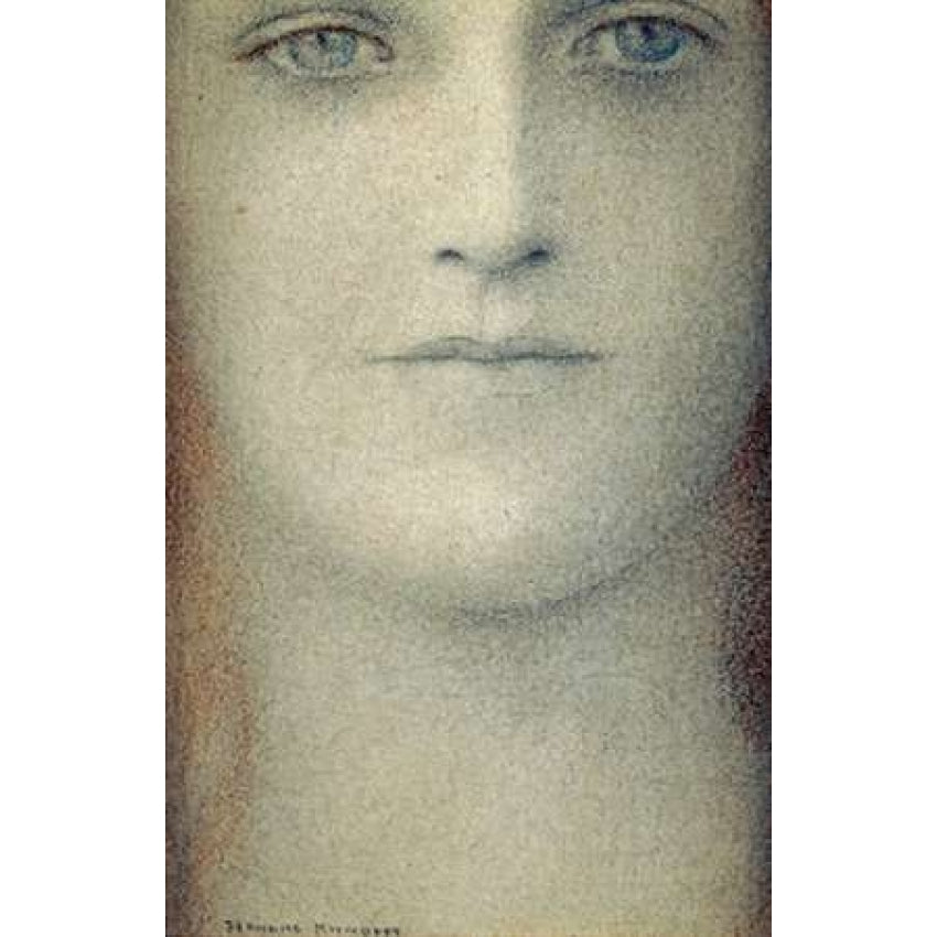 Study of a Woman Poster Print by Fernand Khnopff-VARPDX266666 Image 1