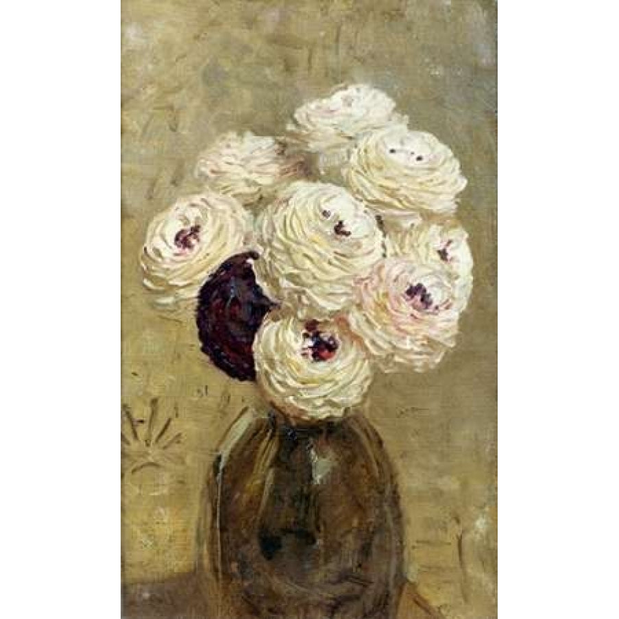 A Vase of Dahlias Poster Print by Albert Joseph Moore-VARPDX266901 Image 2