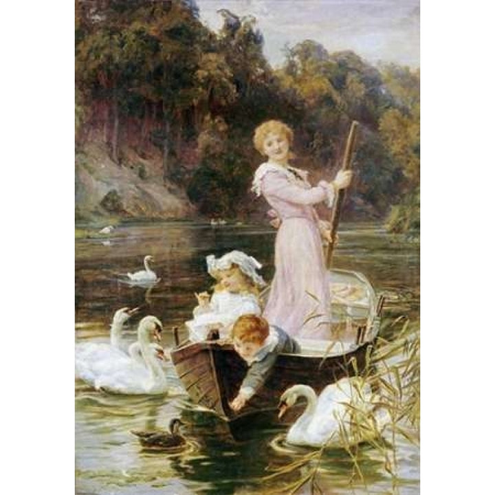 A Day On The River Poster Print by Frederick Morgan-VARPDX266908 Image 2