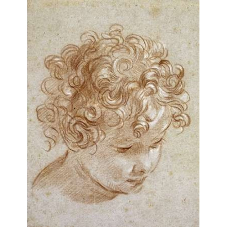 The Head of a Child Poster Print by Niccolo Berrettoni-VARPDX267695 Image 1