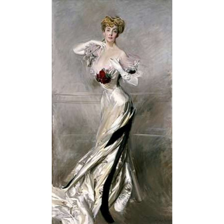 Portrait of The Countess Zichy Poster Print by Giovanni Boldini-VARPDX267759 Image 1