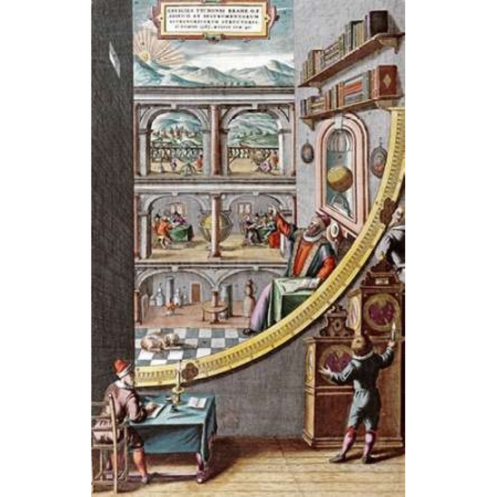 Astronomer Tycho Brahe Poster Print by Johannes Blaeu-VARPDX267747 Image 2