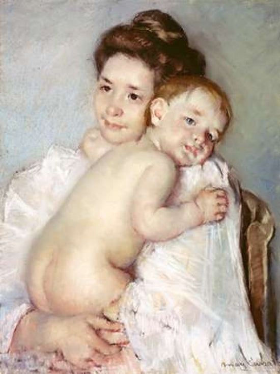 The Young Mother Poster Print by Mary Cassatt-VARPDX267827 Image 1