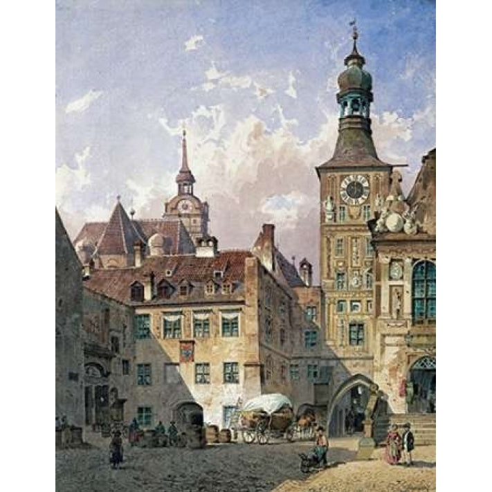 The Old Town Hall Munich Poster Print by Friedrich Eibner-VARPDX267958 Image 2