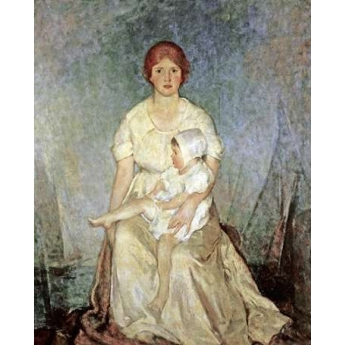 Motherhood Triumphant Poster Print by Charles Webster Hawthorne-VARPDX268070 Image 2