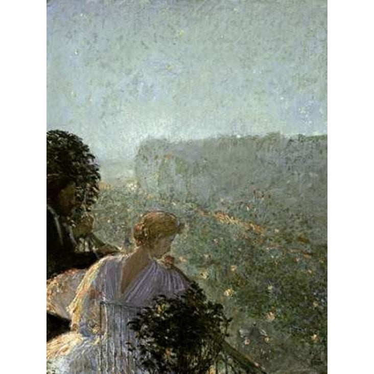 Summer Evening Paris Poster Print by Childe Hassam-VARPDX268065 Image 1