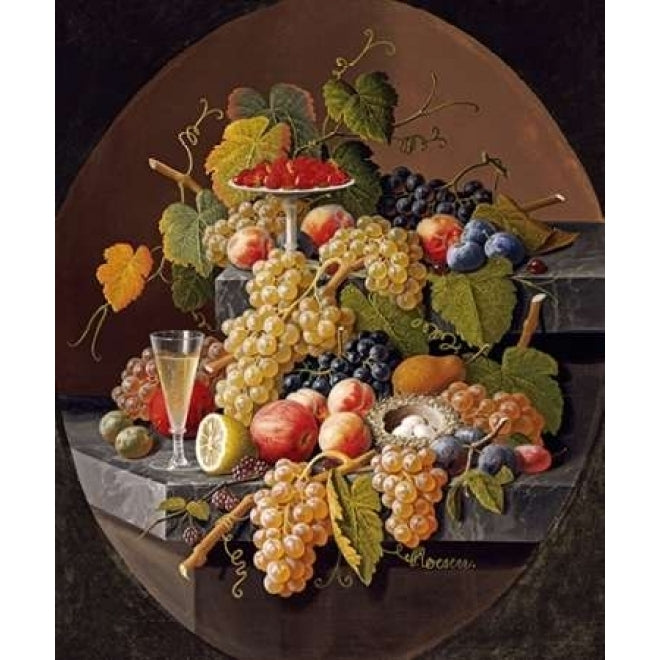 Still Life With Fruit Poster Print by Severin Roesen-VARPDX268482 Image 2