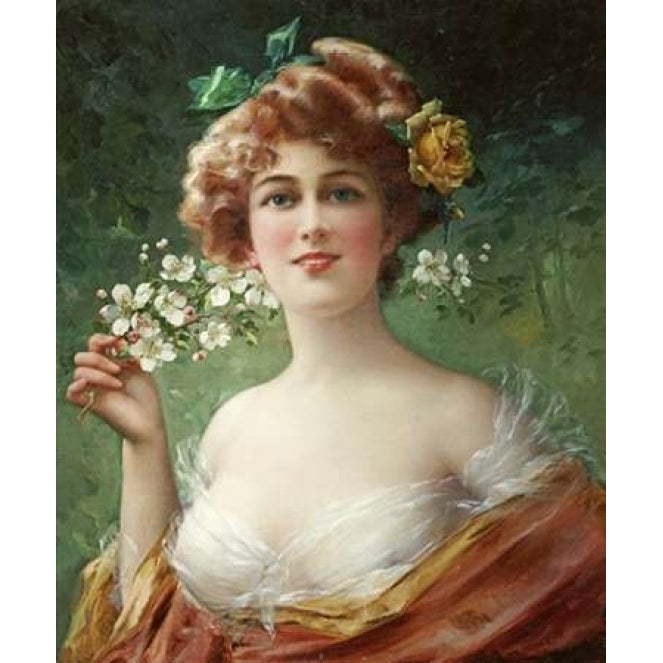 Blossoming Beauty Poster Print by Emile Vernon-VARPDX268635 Image 1