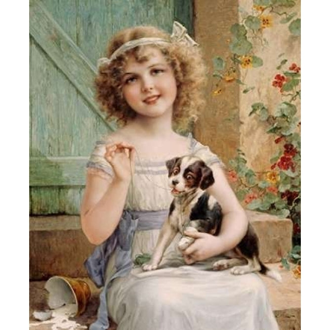 Waiting For The Vet Poster Print by Emile Vernon-VARPDX268634 Image 2