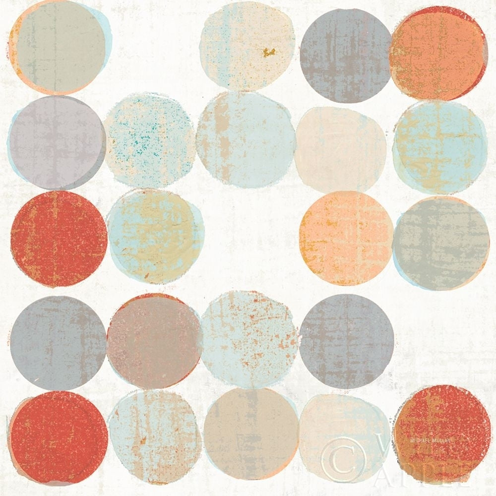 Dots II Square II Poster Print by Michael Mullan-VARPDX26908 Image 1