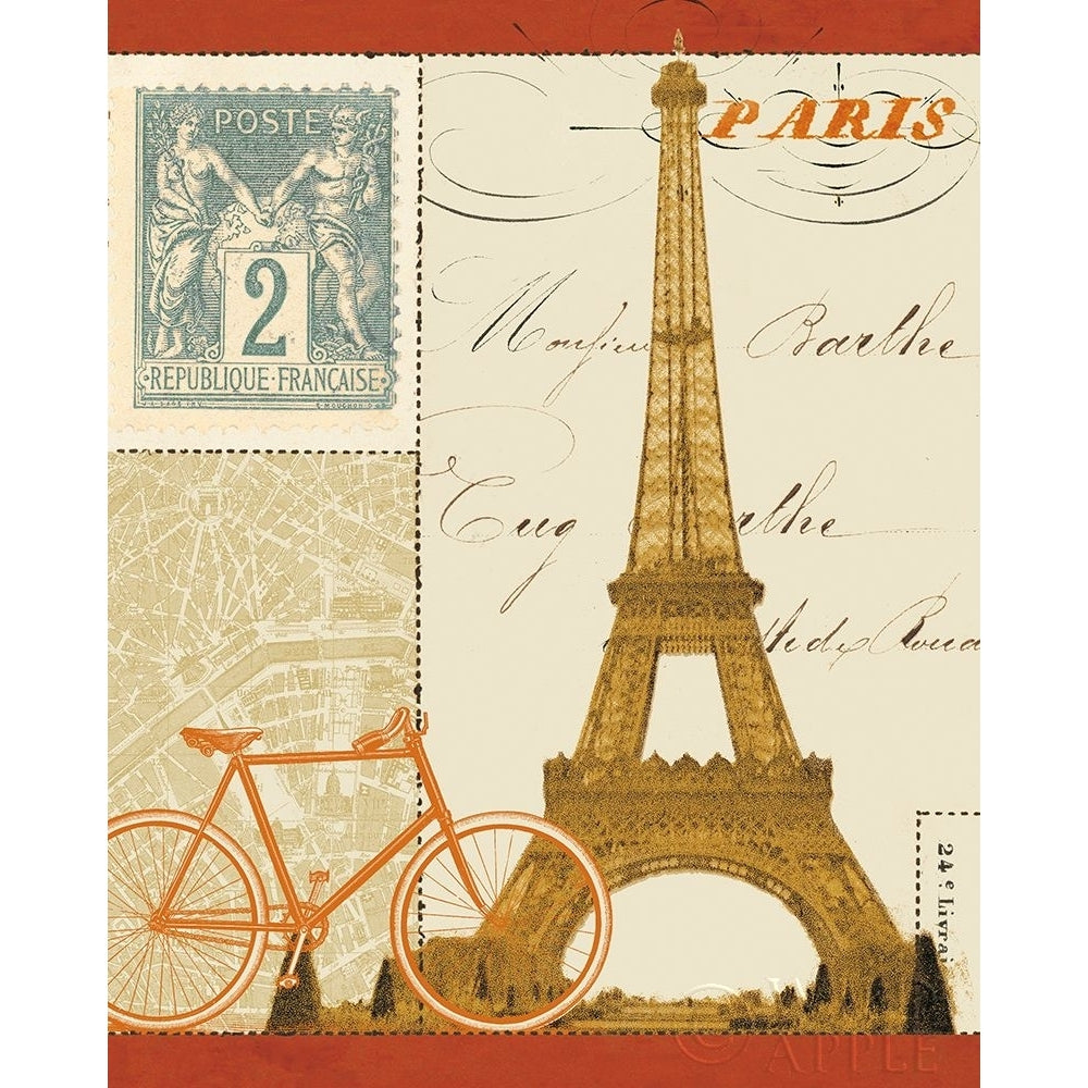 Postcard from Paris Poster Print by Sue Schlabach-VARPDX26939 Image 1