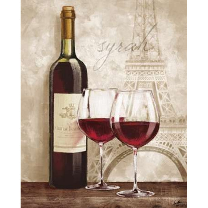 Wine in Paris IV Poster Print by Janelle Penner-VARPDX27034 Image 2