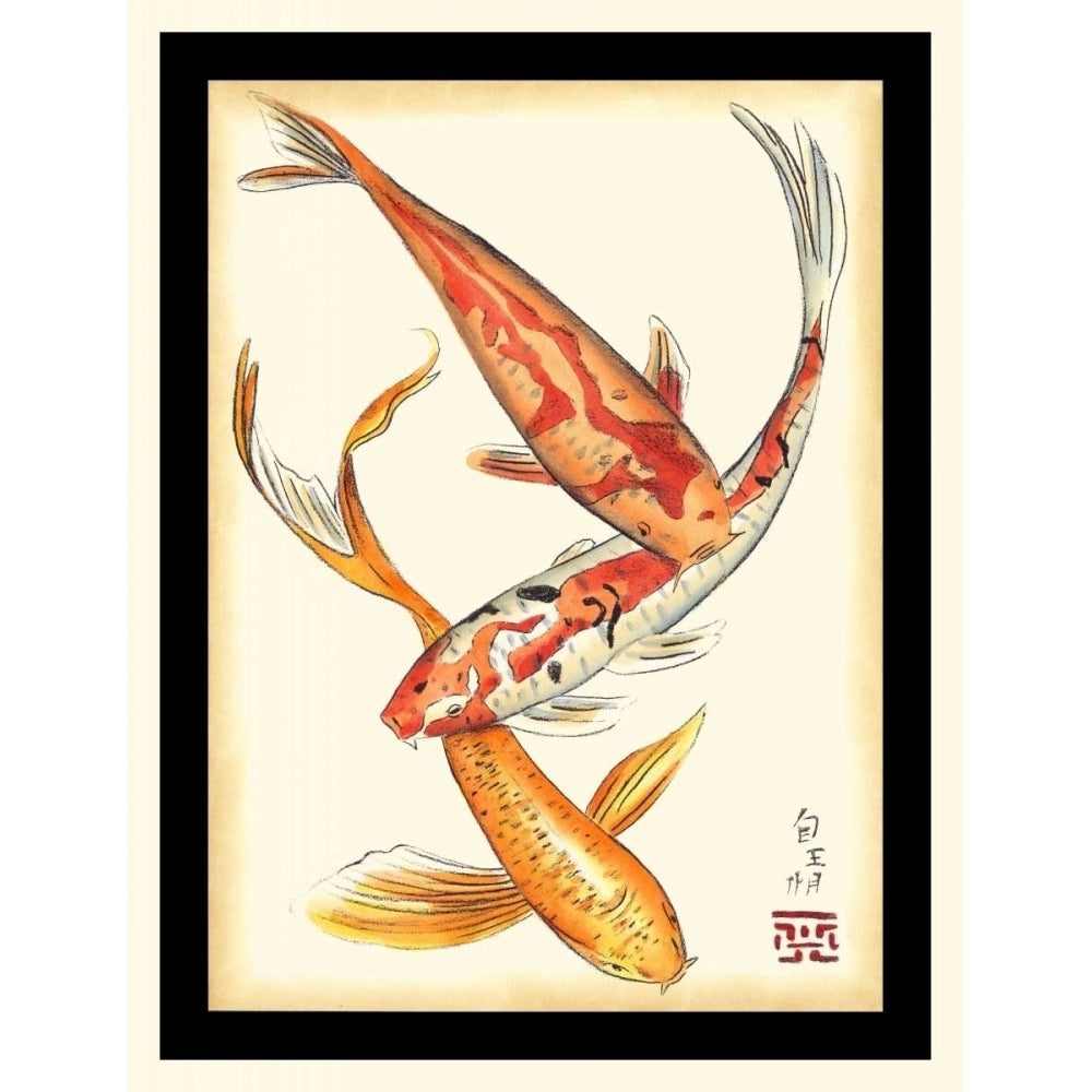 Koi Fish II Poster Print - Chariklia Zarris-VARPDX27194Z Image 1