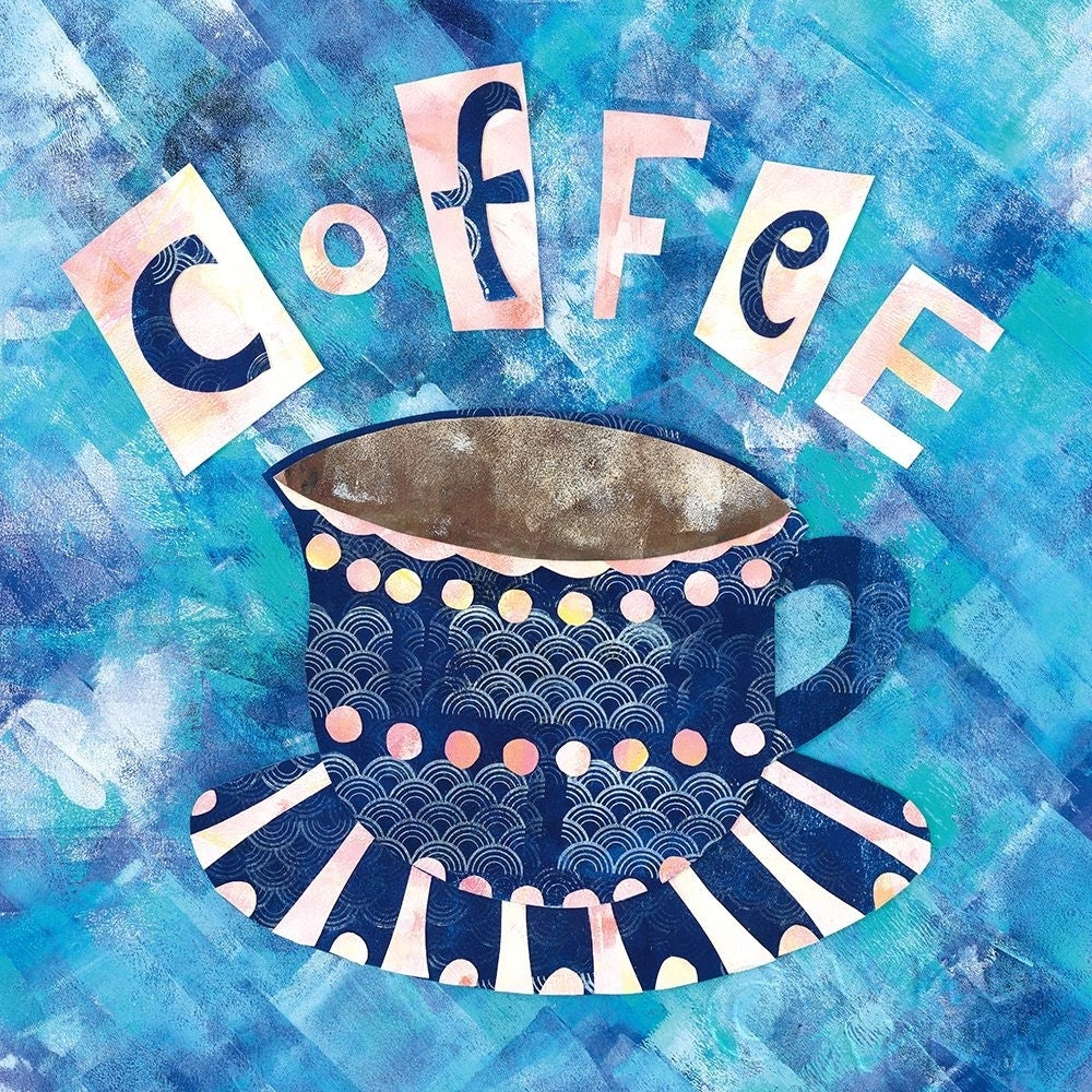 Cafe Collage I Poster Print by Wild Apple Portfolio-VARPDX27382 Image 1