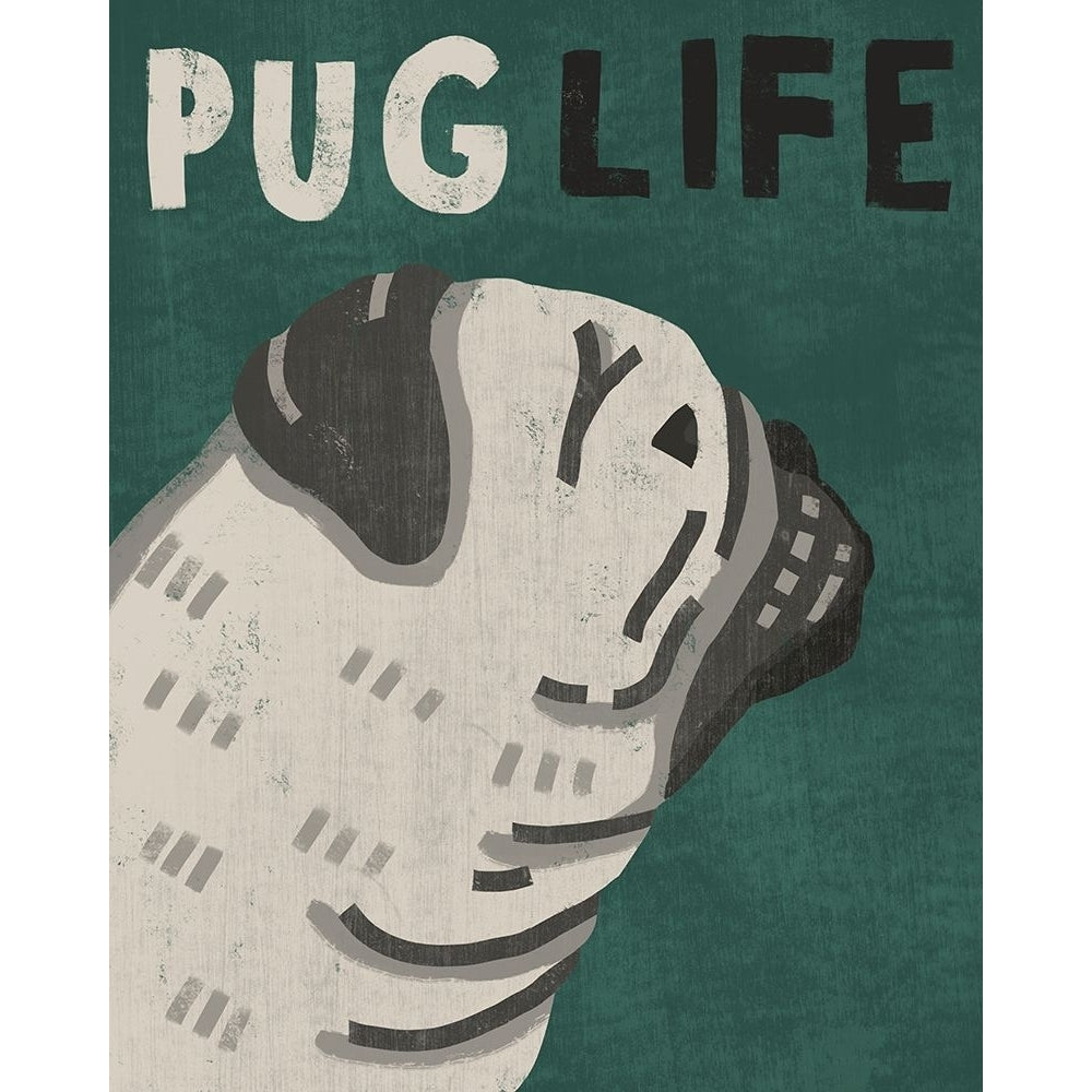 Pug Life Poster Print - Circle Inner-VARPDX2753451 Image 1