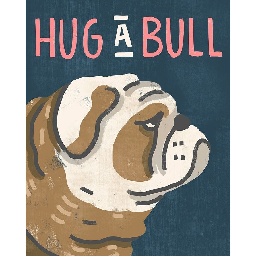 Hug A Bull Poster Print - Circle Inner-VARPDX2753449 Image 1