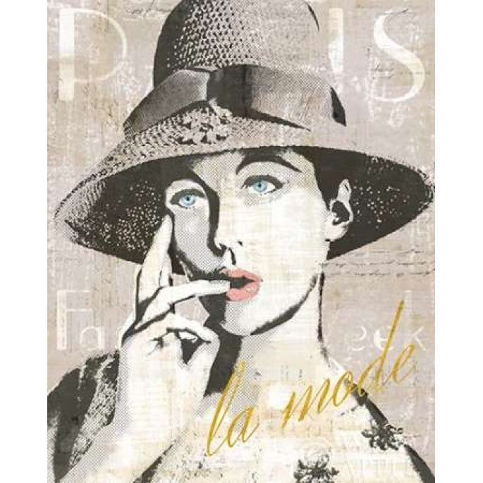 Fashion Week Paris Halftone IV Poster Print by Sue Schlabach-VARPDX27619 Image 1