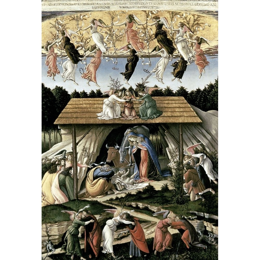 Mystic Nativity Poster Print by Sandro Botticelli-VARPDX276808 Image 1