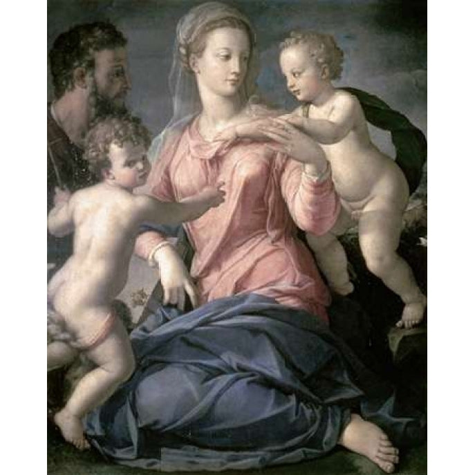 Holy Family Poster Print by Agnolo Bronzino-VARPDX276878 Image 1