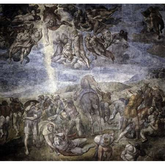 The Conversion of Saul Poster Print by Michelangelo -VARPDX276936 Image 2