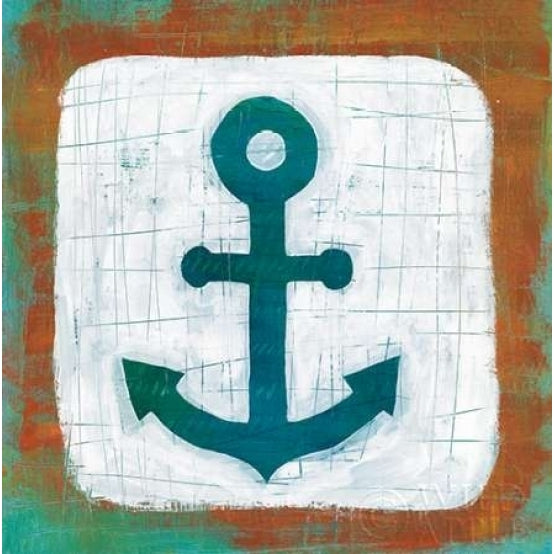 Ahoy III Red Blue Poster Print by Melissa Averinos-VARPDX27696 Image 1